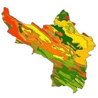 نقشه زمین شناسی شهرستان,نقشه ی زمین شناسی شهرستان خرم آباد