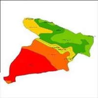 طبقات اقلیمی,شیپ فایل طبقات اقلیمی,نقشه طبقات اقلیمی استان البرز