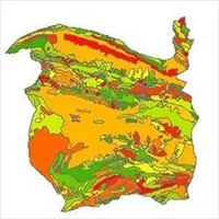شیپ فایل زمین شناسی,نقشه زمین شناسی شهرستان سبزوار