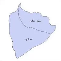 سامانه نقشه های تفکیکی,نقشه ی بخش های شهرستان اسلامشهر