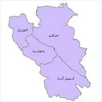 نقشه ی بخش ها,نقشه ی,نقشه ی بخش های شهرستان کرمانشاه