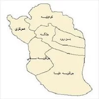 نقشه بخش های اصفهان,نقشه بخش,نقشه ی بخش های شهرستان اصفهان