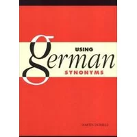 آموزش زبان,کتاب آموزش زبان آلمانی Using German Synonyms