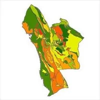 شیپ فایل زمین شناسی شهرستان,نقشه زمین شناسی شهرستان میناب