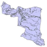 نقشه ی کاربری اراضی,نقشه کاربری اراضی شهرستان کهنوج