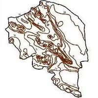 نقشه همدما,خطوط هدمان,شیپ فایل همدما,دانلود,نقشه خطوط همدمای استان کرمان