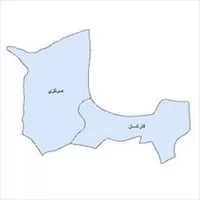 نقشه زمین شناسی شهرستان حاجی,دانلود شیپ فایل بخش های شهرستان حاجی آباد