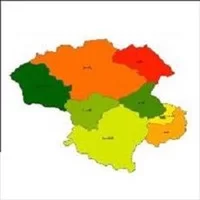 نقشه شهرستان ها,شیپ فایل شهرستان,شیپ فایل شهرستان های استان زنجان