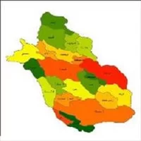 نقشه شهرستان ها,شیپ فایل شهرستان,شیپ فایل شهرستان های استان فارس