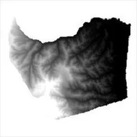 لایه مدل رقومی ارتفاعی,نقشه رستری,نقشه مدل رقومی ارتفاعی (DEM) شهرستان آستارا (واقع در استان گیلان)