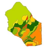 نقشه ی زمین شناسی شهرستان,نقشه ی زمین شناسی شهرستان رامیان