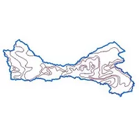 نقشه ی خطوط,دانلود شیپ فایل خطوط هم تبخیر حوضه آبریز رودخانه ارس