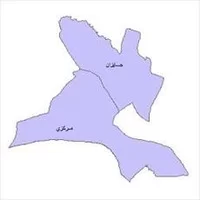 بخشهای استان خوزستان,نقشه ی بخش های شهرستان امیدیه