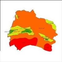 طبقات اقلیمی,نقشه طبقات اقلیمی استان خراسان شمالی