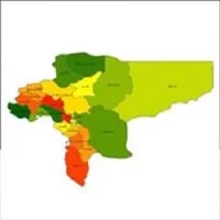 نقشه شهرستان های استان اصفهان,دانلود,شیپ فایل شهرستان های استان اصفهان
