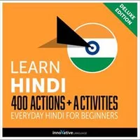 آموزش زبان هندی, Hindi for,کتاب آموزش زبان هندی Learn Hindi 400 Actions + Activities Everyday Hindi for Beginners به همراه فایل