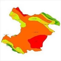 شیپ فایل آماده,دانلود شیپ فایل,شیپ,نقشه طبقات اقلیمی استان قزوین
