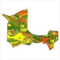 شیپ فایل زمین شناسی شهرستان,نقشه زمین شناسی شهرستان حاجی آباد