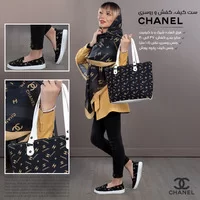 خرید کیف,ست کیف، کفش و روسری Chanel